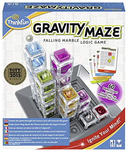 Think Fun ThinkFun Gravity Maze (763399), Multicolor (RAVENSBURGER