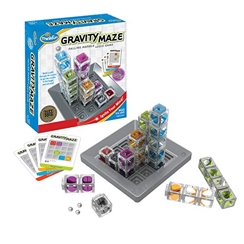 ThinkFun- Gravity Maze Juego de habilidad, Multicolor (Ravensburger 763399) , color/modelo surtido