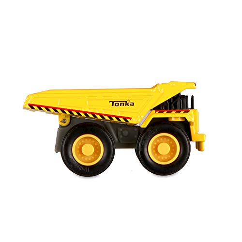 Tonka Metal Movers Combo Pack: Mighty Dump and Bull Dozer Paquete Combinado, Color nulo. (Basic Fun 6021)