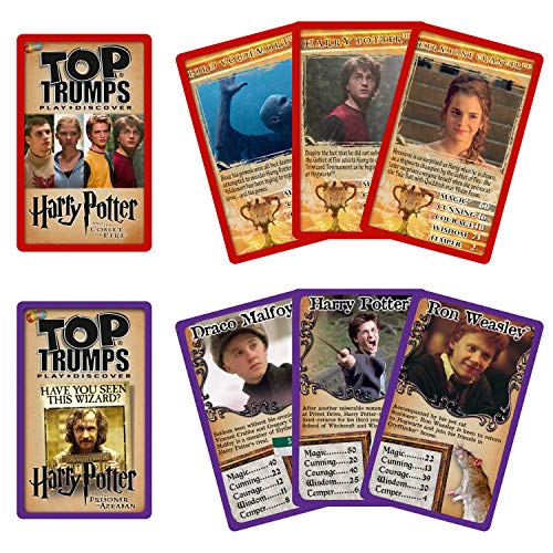 Top Trumps Juego de estaño, Color Harry Potter Gryffindor Lata (Winning Moves 1762)