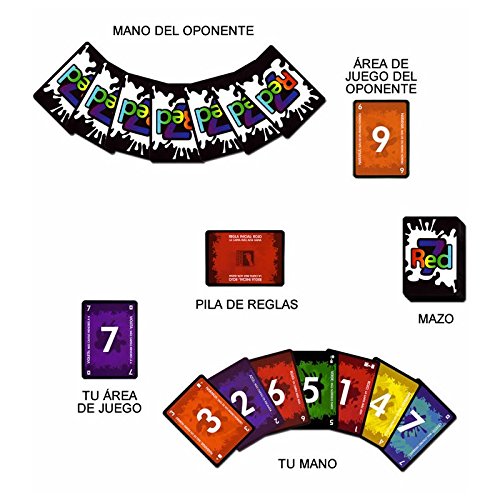 Tranjis Games - Red7 -Juego de cartas (TRG-04red) , color/modelo surtido