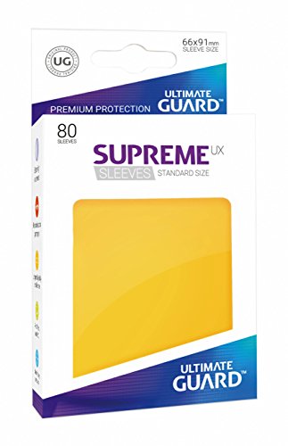 Ultimate Guard ugd010546 – Supreme UX Sleeves, tamaño estándar, Amarillo