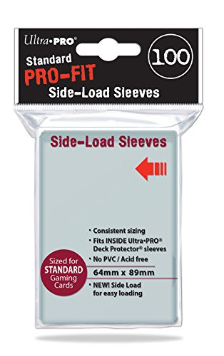 Ultra Pro 100 Pro-Fit Standard Side Load Deck Protectors - Inner Sleeves 84649
