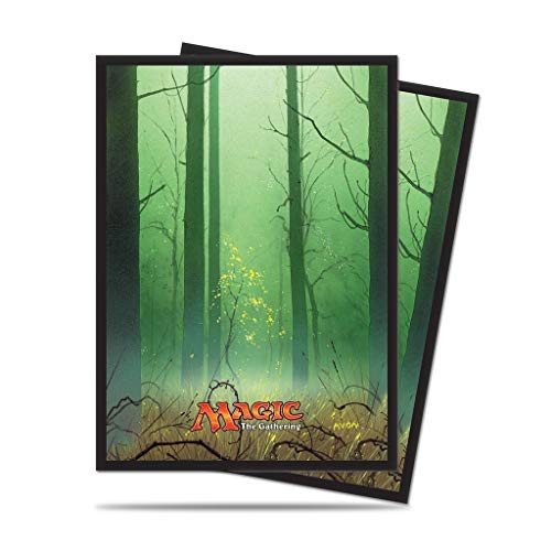 Ultra Pro- 5 Forest Standard Deck Protector Sleeves for Magic (E-86458)