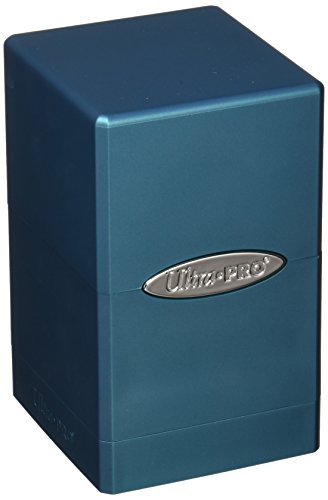 Ultra Pro 84616 - Caja para Cartas (satén), Color Azul