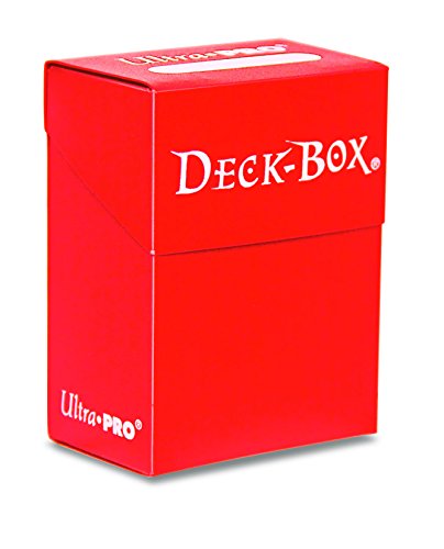 Ultra-Pro - Caja para cartas coleccionables para 80 cartas, color rojo (Amigo Spiele 12840)
