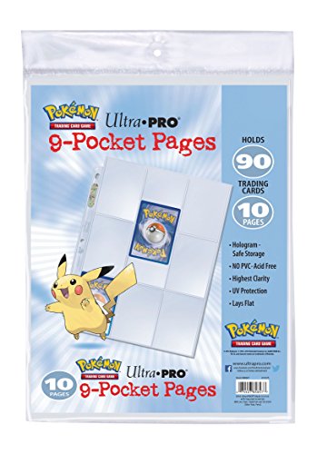 Ultra Pro- Pokémon Hojas para Álbum (84847-RD) , color, modelo surtido