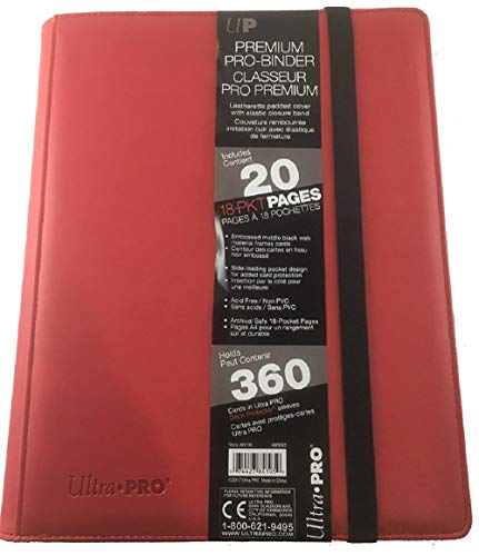 Ultra Pro Premium 9-Pocket Red PRO-Binder