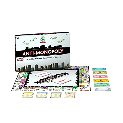 University Games 8509 Anti-Monopoly - Juego de Mesa [Importado de Alemania]
