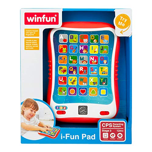 WinFun - Tableta educativa con luz y sonidos (ColorBaby 44256)