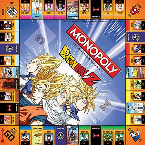Winning Moves 2565 DRAGON BALL Z Monopoly Juego de mesa [Ingles]
