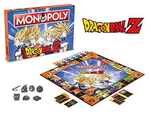 Winning Moves 2565 DRAGON BALL Z Monopoly Juego de mesa [Ingles]
