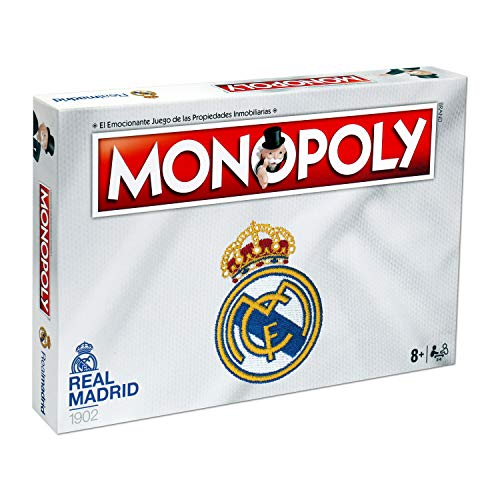 Winning Moves Monopoly Real Madrid CF (63324), Multicolor