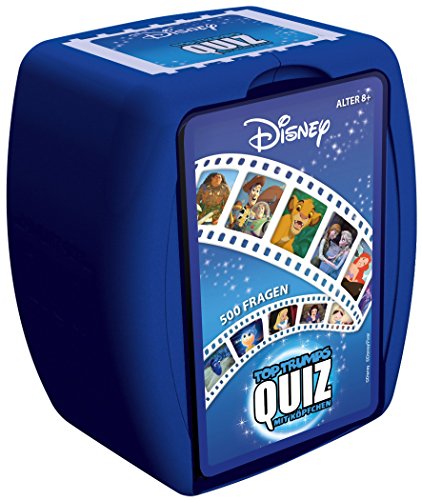 Winning Moves- Quiz-Disney Classic Juego de Cartas, Color Classics. (62769)