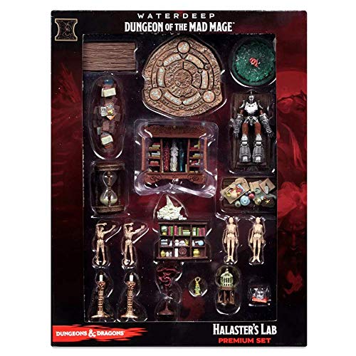 WizKids D&D Icons of The Realms Waterdeep Dungeon of The Mad Mage Halaster's Lab Set