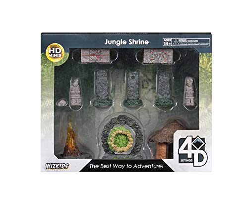 WizKids Miniatures: 4D Settings - Jungle Shrine Set
