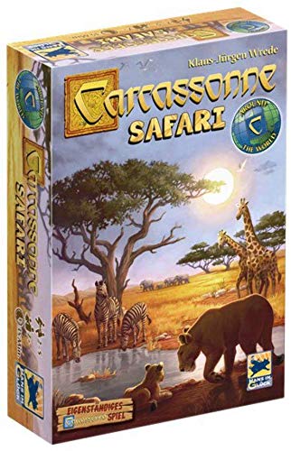 Z-Man Games ZMG7868 Carcassonne: Safari, varios colores , color/modelo surtido