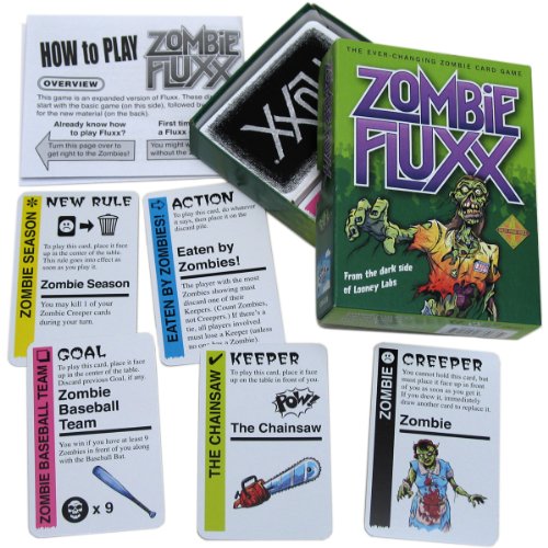 Zombie Fluxx - Juego de Tablero (Looney Labs LOO033) (versión en inglés)