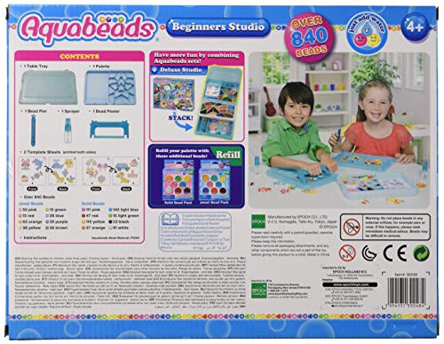 Aquabeads-30248 Beginners Studio, Multicolor (Epoch para Imaginar AB30248)