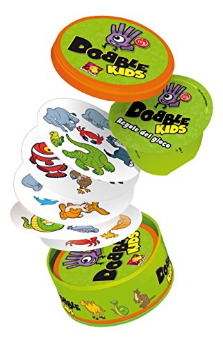 Asmodee- Dobble Kids, Color, 8231