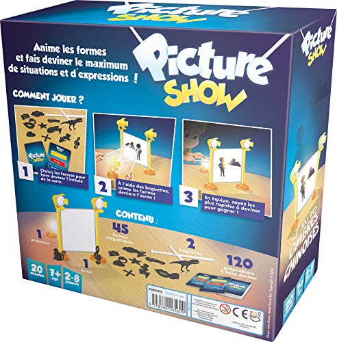 Asmodee- Picture Show, ZYGPIC01FR, Jeu Famille