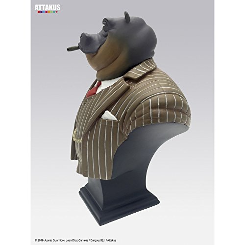ATTAKUS Busto de colección Blacksad Ted Leeman el hipopótamo B428 (2016)