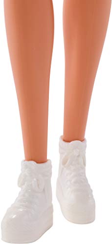 Barbie Fashionista, Muñeca Chic look naranja, juguete +7 años (Mattel FJF14) , color/modelo surtido