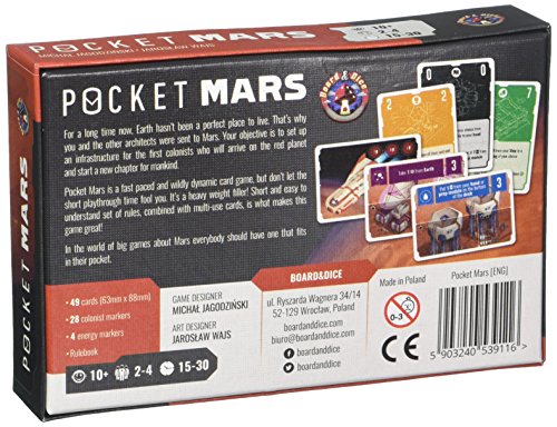 Board & Dice Pocket Mars