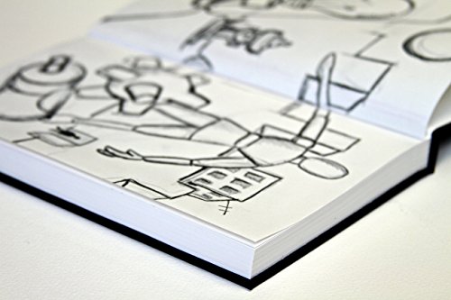 Canson Art Book One - Cuaderno de dibujo, 14 x 21.6 cm, 98 hojas, color negro, 1 unidad