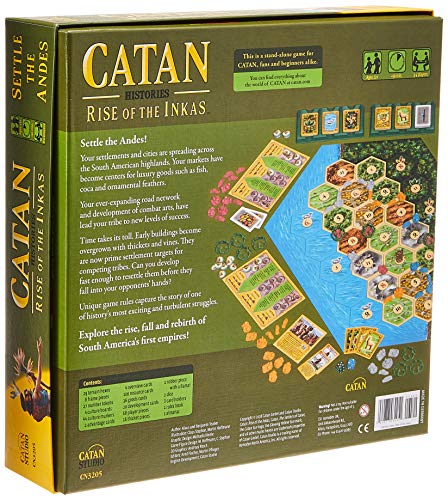 Catan Studios CN3205 Catan: Rise of The Inkas, varios colores , color/modelo surtido