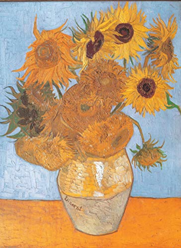 Clementoni, Diseño Van Gogh: Los Girasoles. Puzzle 1000 Piezas