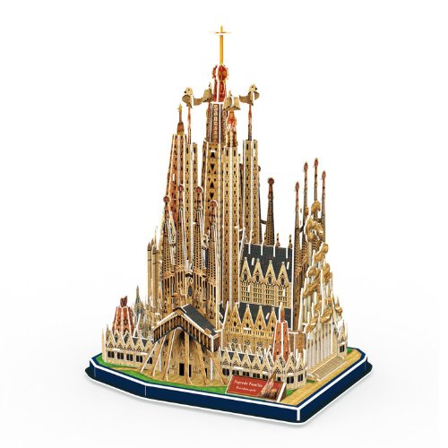CubicFun- Puzzle 3D Sagrada Familia (CPA Toy Group Trading S.L. MC153)