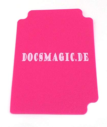 docsmagic.de 8 x Deck Box Full Pink + Card Divider - Caja Rosa - PKM YGO MTG