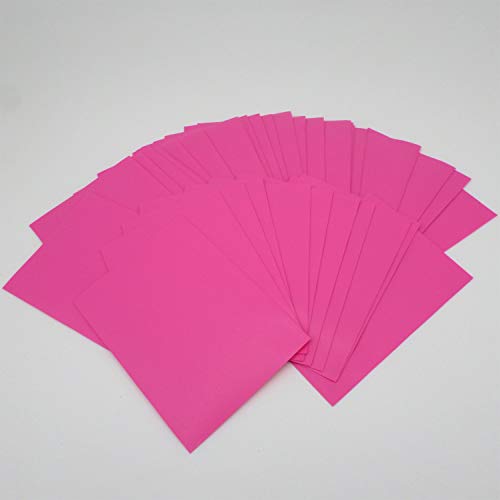 docsmagic.de Deck Box Full + 60 Double Mat Pink Sleeves Small Size - Caja & Fundas Rosa - YGO