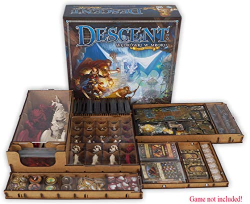 docsmagic.de Organizer Insert for Descent 2nd Edition Box - Encarte