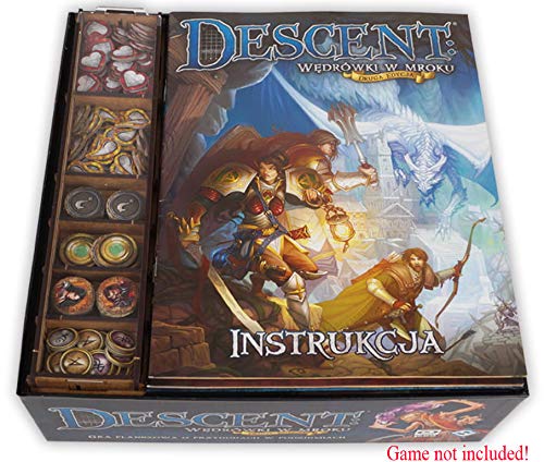 docsmagic.de Organizer Insert for Descent 2nd Edition Box - Encarte