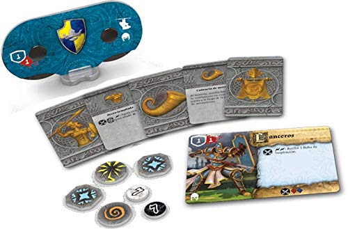 Fantasy Flight Games- Runewars: Lanceros - Español, Color (FFRWM07)