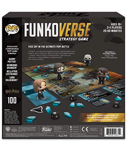 Funko Games Pop Funkoverse: Harry Potter-Base Set (English) Board Game (42631)