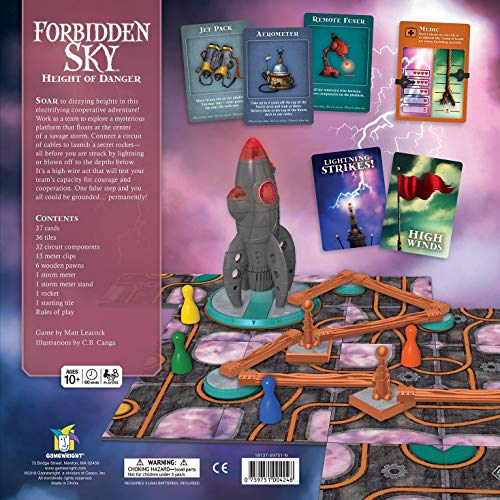Gamewright Forbidden Sky Game, Multicolor alfonbrilla para ratón , color/modelo surtido