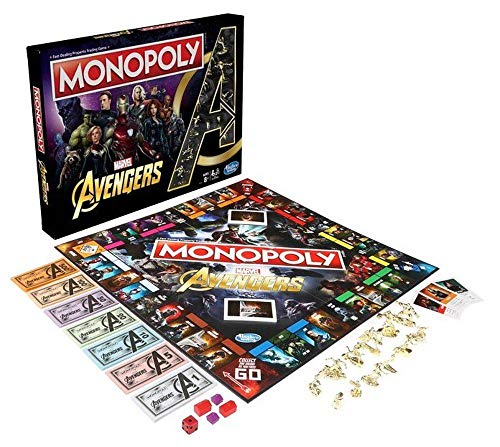 Hasbro Monopoly Avengers, Multicolor, única (5.01099E+12)