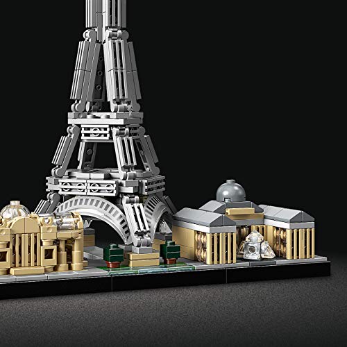 LEGO Architecture - París, maqueta decorativa de ciudad para construir y decorar (21044)
