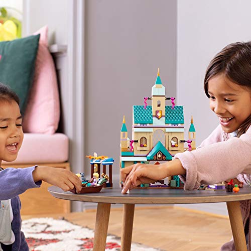 LEGO Disney Princess - Aldea del Castillo de Arendelle, Set de construcción Castillo de la Princesa Elsa, Incluye Minifiguras de Kristoff, Anna y un Gato (41167) , color/modelo surtido