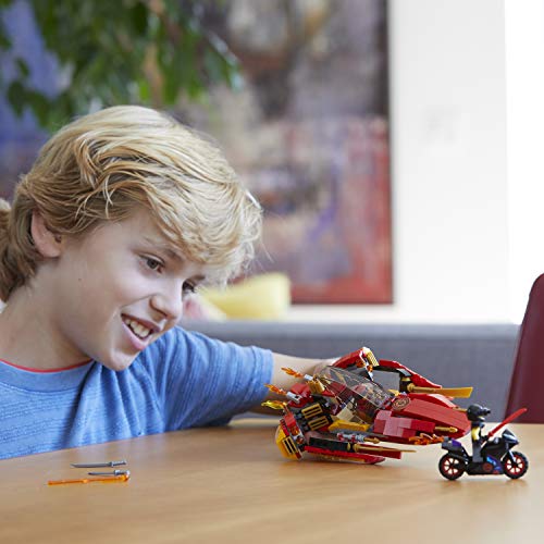 LEGO Ninjago - Katana V11, Juguete Divertido y Educativo de Construcción para Niños y Niñas de 7 a 14 Años, Incluye Minifigura de Ninja y Moto (70638)