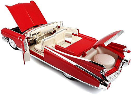 Maisto-36813 Cadillac El Dorado Biarritz Del Año 1959, color rosa (36813) , color/modelo surtido