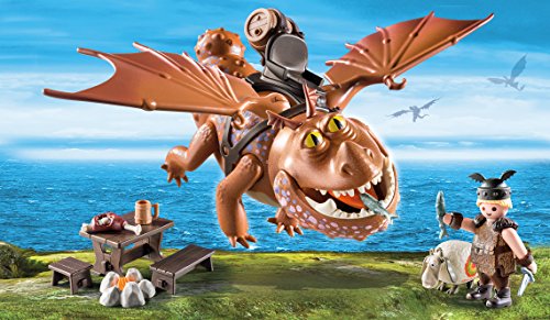 PLAYMOBIL DreamWorks Dragons Barrilete y Patapez, A partir de 4 años (9460)