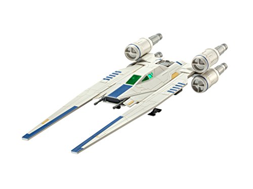 Revell Star Wars Build & Play Rebel U-Wing Fighter, con Luces y Sonidos, Escala 1:100(6755)(06755), 28,0 cm de Largo