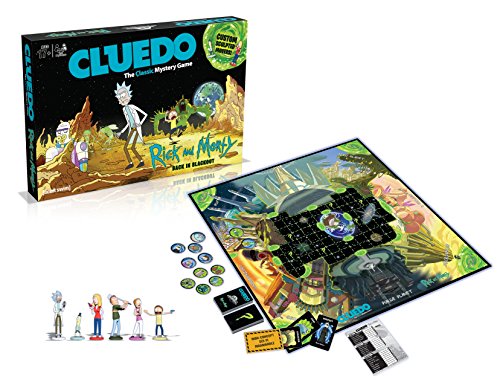 Rick And Morty Cluedo Board Game