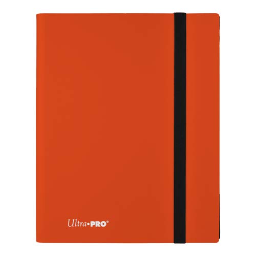 Ultra Pro E-15149 Eclipse 9-Pocket Pro-Binder-Pumpkin Orange Carpeta de cartón