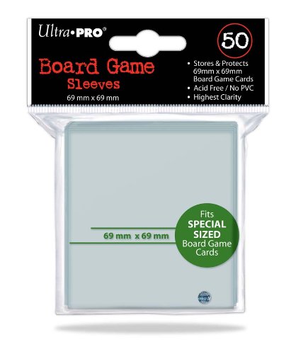 Ultra Pro E-82659 Fundas para Cartas, Adultos Unisex, Transparente, 69 x 69 mm