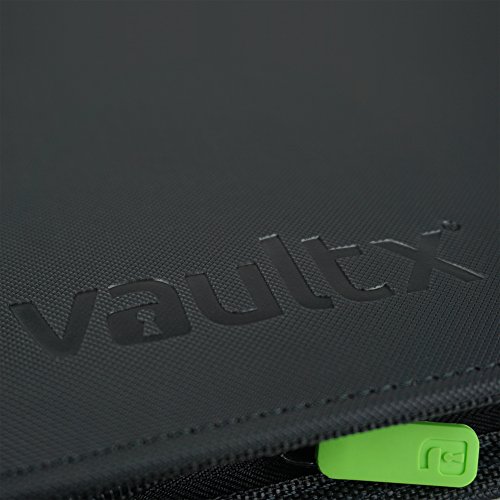 Vault X Carpeta Exo-Tec Premium Zip - Álbum de 9 Bolsillos para Cartas Coleccionables - 360 Bolsillos de Inserción Lateral con una Cremallera TCG